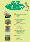 A. Vogel bioSnacky Sprouting Guides