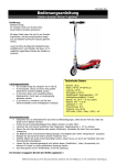 McFun Lightline Electro-Scooter Manual