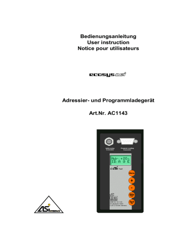 IFM AC1143 Mode d'emploi | Manualzz