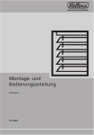 REFLEXA Jalousie Montage- und Bedienungsanleitung