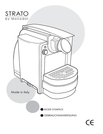 Gebrauchsanleitung für die Kaffeemaschine Strato | Manualzz