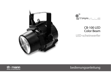 CB-100 LED Color Beam LED-scheinwerfer | Manualzz
