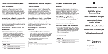 Accumetrics VerifyNow System User Manual | Manualzz