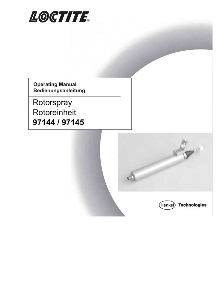 5 Operation Loctite® Equipment