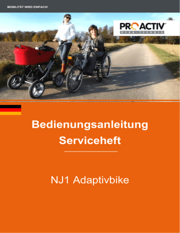 Bedienungsanleitung NJ1 Adaptivbike | Manualzz