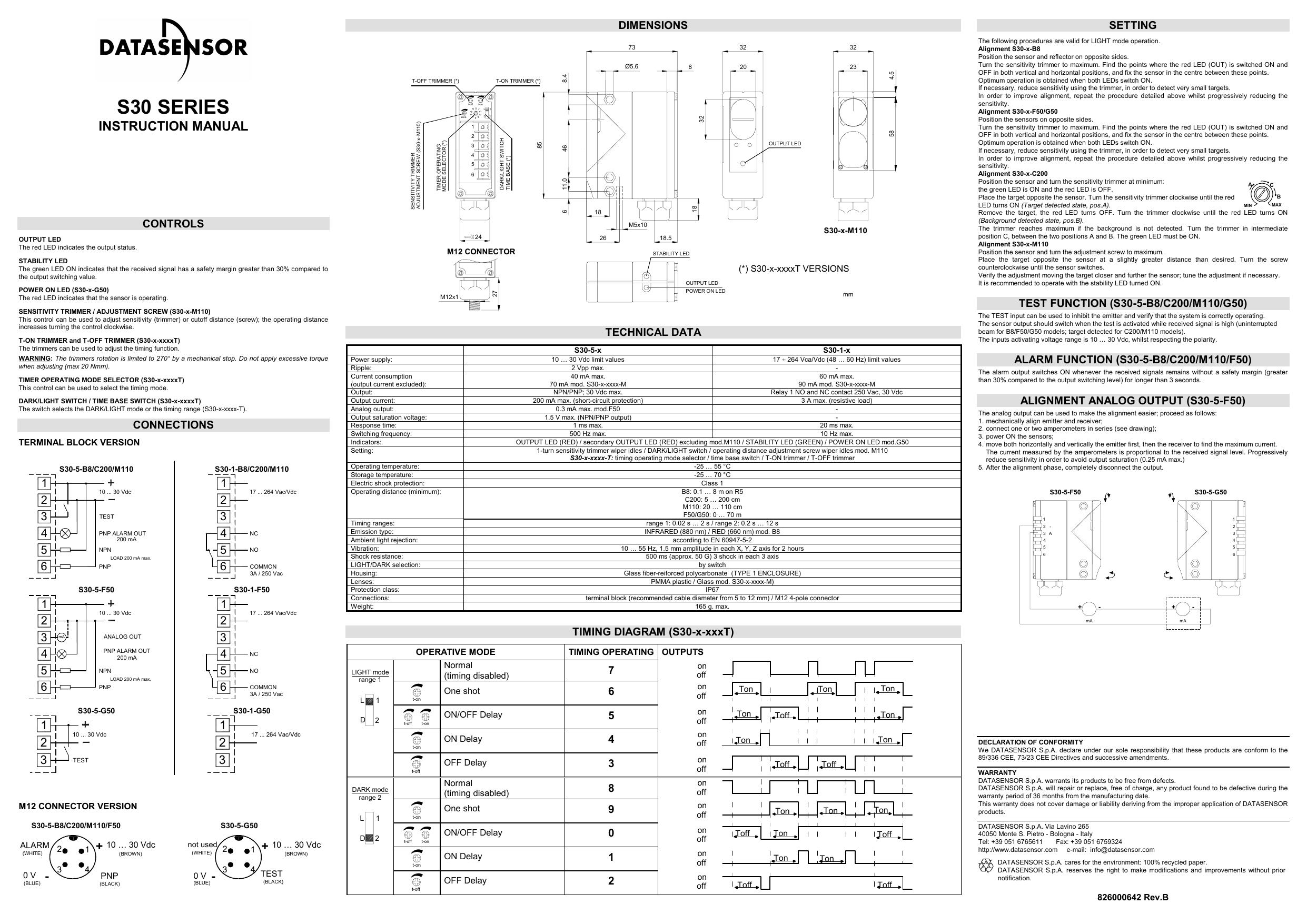 S30 SERIES | Manualzz