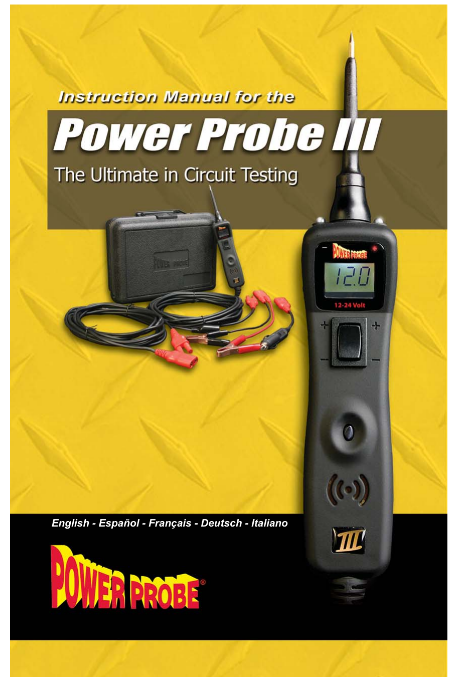 Инструкция по эксплуатации power. Power Probe 3. Power Probe 3 купить аналоги