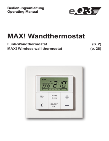 MAX! Wandthermostat - EQ-3 | Manualzz