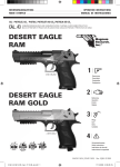 Umarex Desert Eagle RAM 2.5814/2.5815 User Manual
