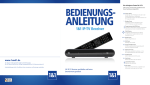 1&amp;1 IP-TV Receiver Bedienungsanleitung