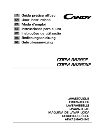 Candy Cdpm 95390Xf, Cdpm 95390F User Manual | Manualzz