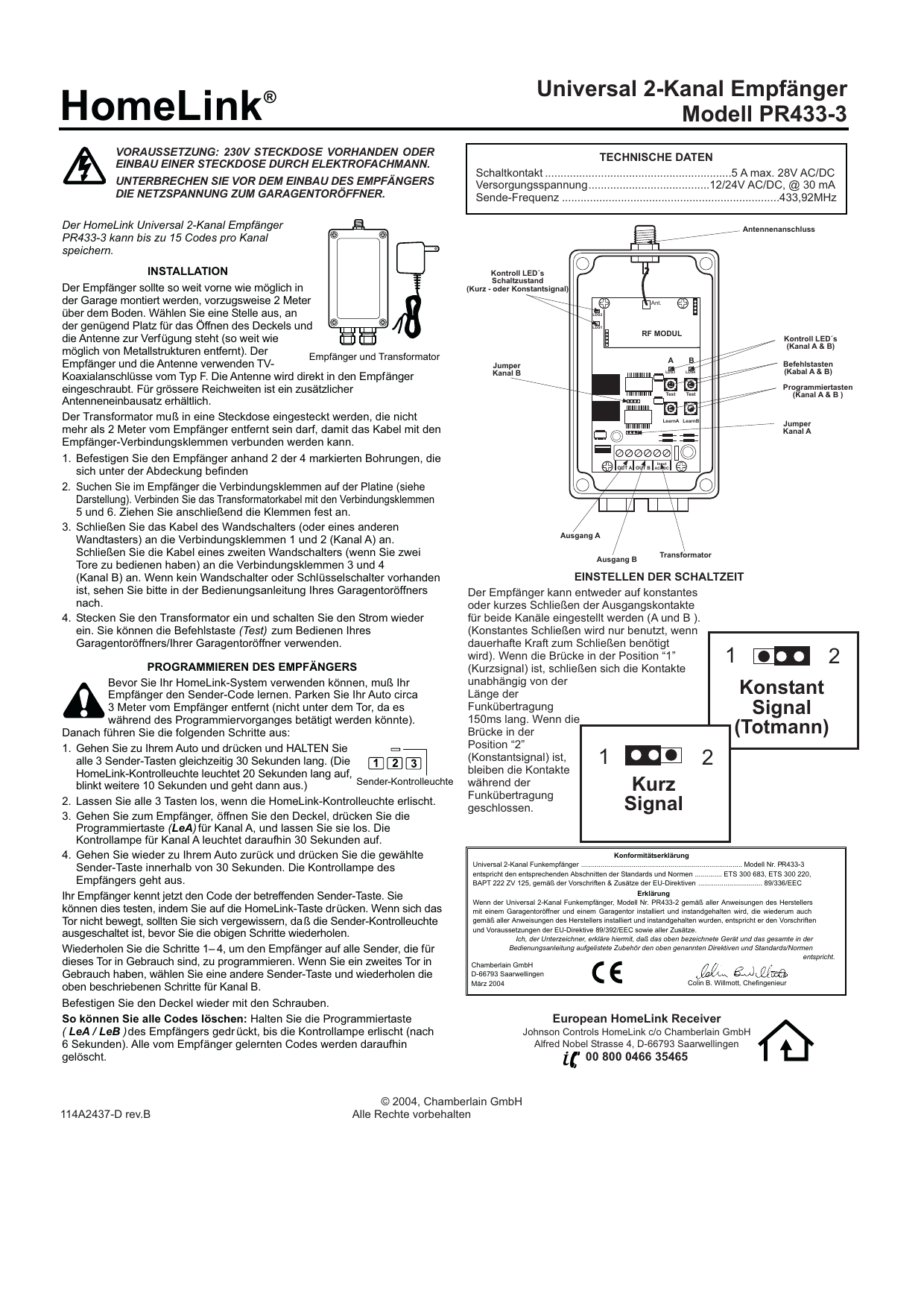 How Do I Program My Homelink To Chamberlain Garage Door Opener Dandk