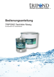 TRIPOND Teichfolie fl&uuml;ssig - Bedienungsanleitung