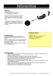 McCheck SX-3006 Metal Detector Manual