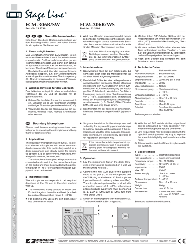 Ecm 306b Sw Ecm Manualzz