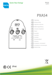 ensto PXA54 Operation Manual