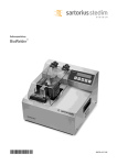 BioWelder&reg; Bedienungsanleitung