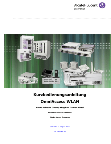 Kurzbedienungsanleitung OmniAccess WLAN | Manualzz