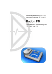 Radon Photometer FM Instruction Manual