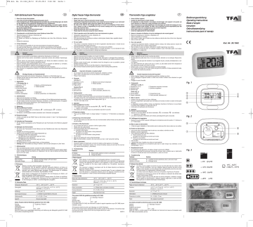 Shop Digital Fridge/ Freezer thermometer 30.1042 at