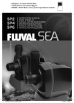 Fluval Sea SP2, SP4, SP6 14335/37/39 Instruction manual
