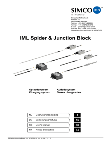IML Spider & Junction Block | Manualzz