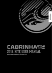 Cabrinha Kite Switchblade IDS, Chaos, Drifter, Contra, Vector - Benutzerhandbuch