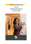 Multitalentregelung EVA-Solar Bedienungsanleitung