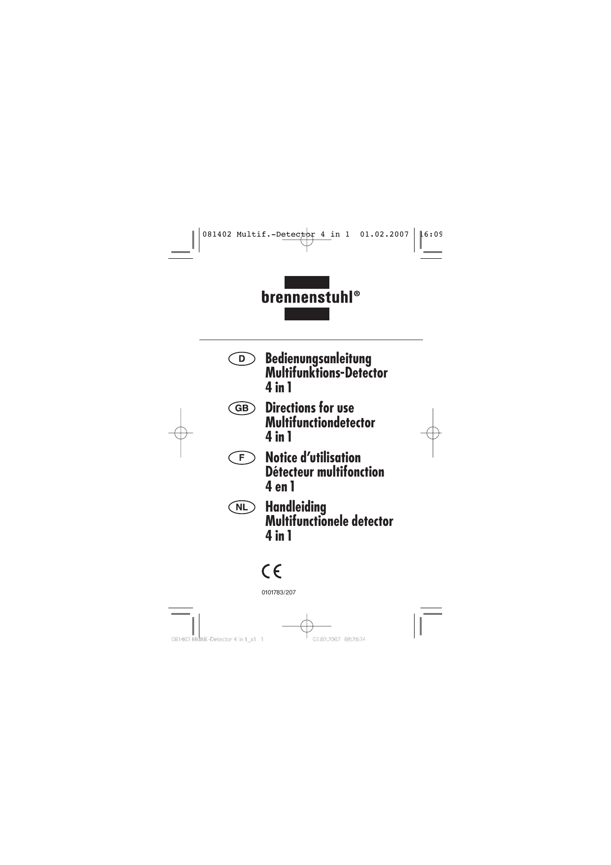 081402 Multif Detector 4 In 1 Manualzz