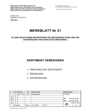 MERKBLATT Nr 21 | Manualzz