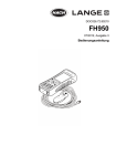 HACH LANGE FH950 Bedienungsanleitung