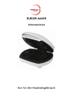 Burger Maker Bedienungsanleitung