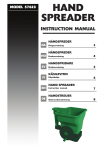 Hand Spreader 57623 Instruction Manual