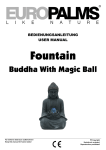 Buddha fountain With Magic Ball user manual