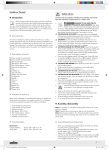Cantilever parasol Assembly Instructions