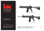 HK 416 CQB &amp; HK 416 Airsoft Gun User Manual