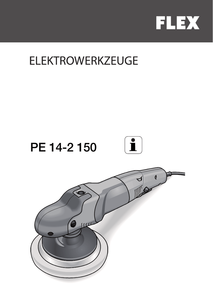 Flex Pe 14 2 150 Rotary Buffer Instructions Manualzz