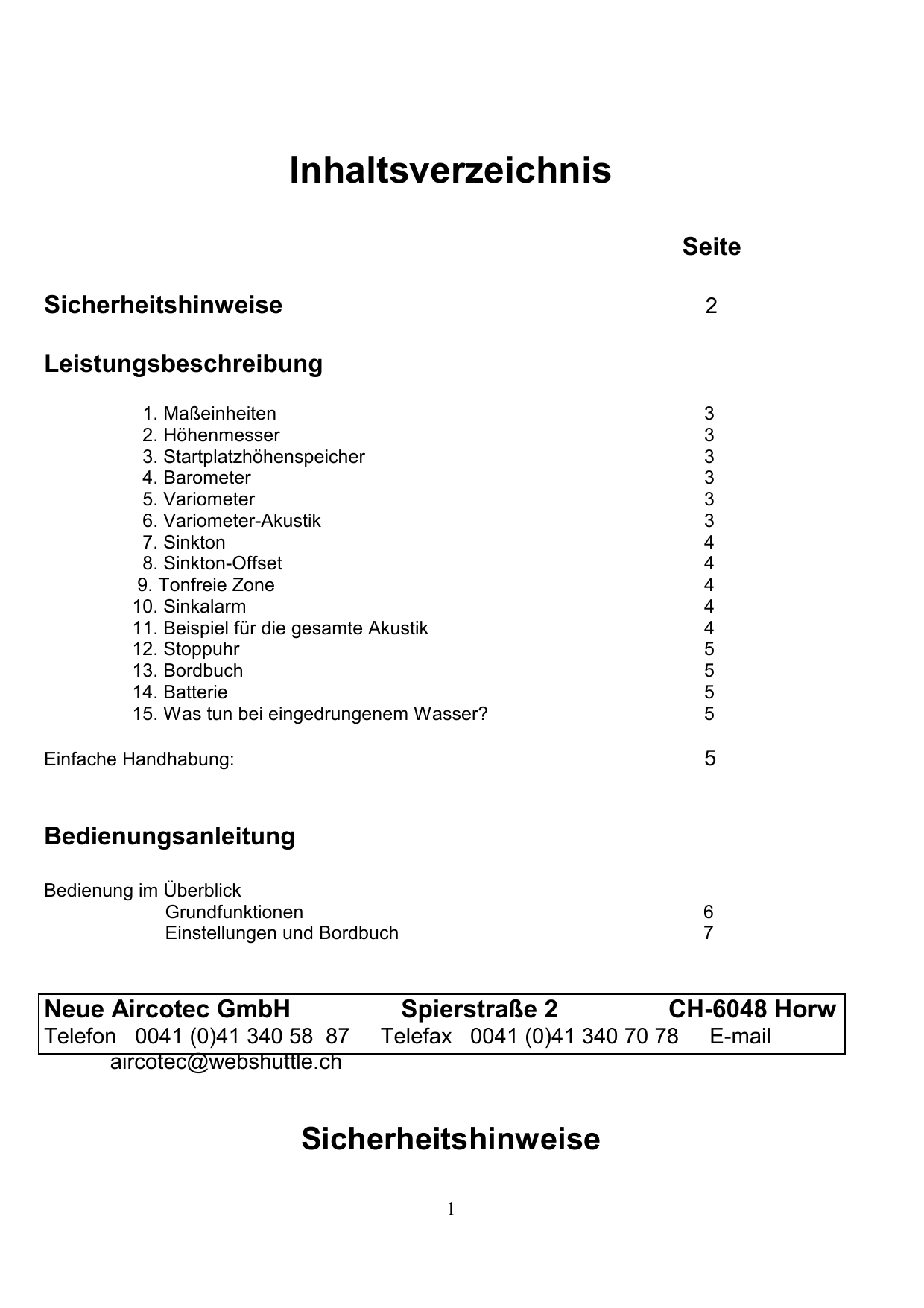 Leistungsbeschreibung Manualzz