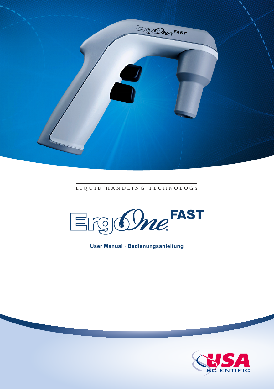 User Manual for ErgoOne FAST Pipette Manualzz