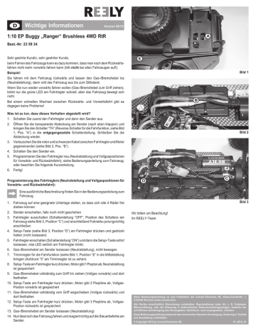 1:10 EP Buggy „Ranger“ Brushless 4WD 