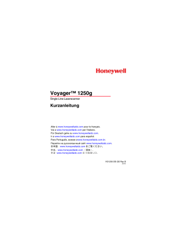 honeywell voyager 1202g quick start guide