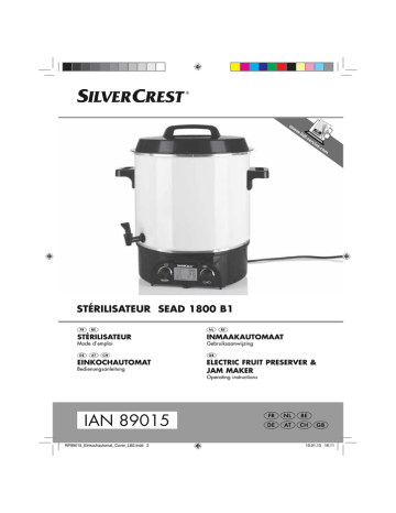 Silvercrest SEAD 1800 B1 Benutzerhandbuch | Manualzz