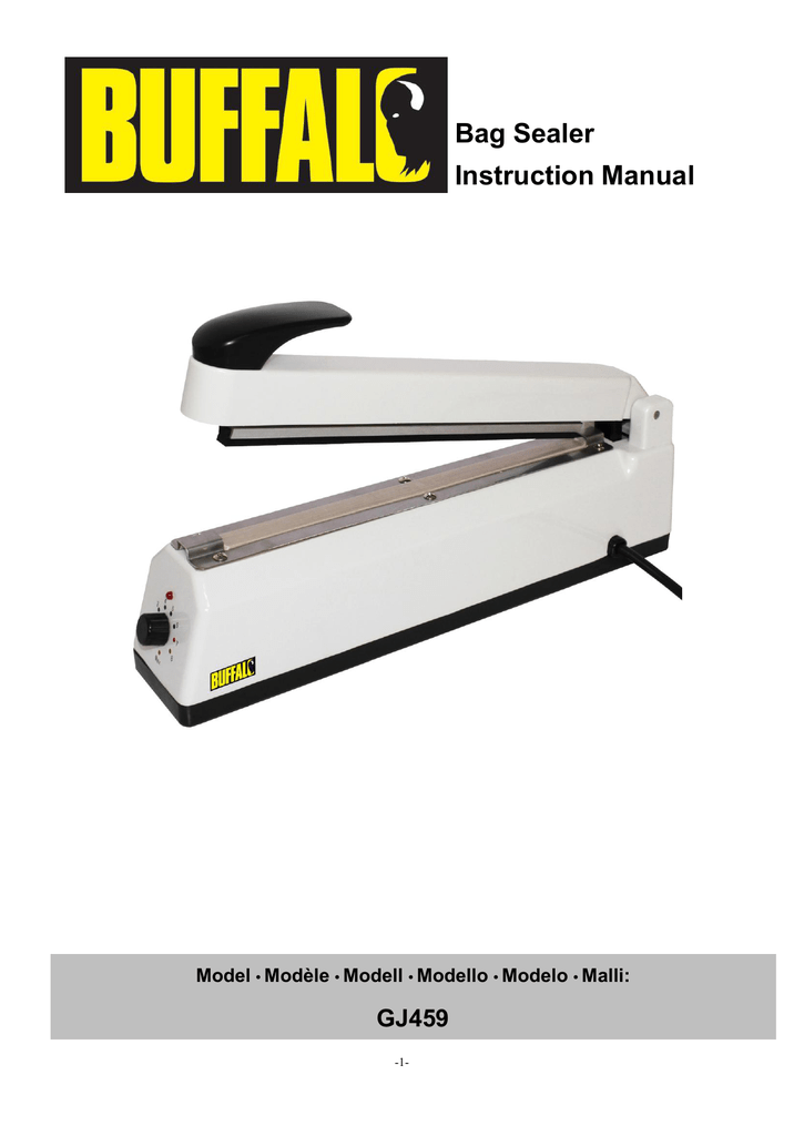 buffalo bag sealer
