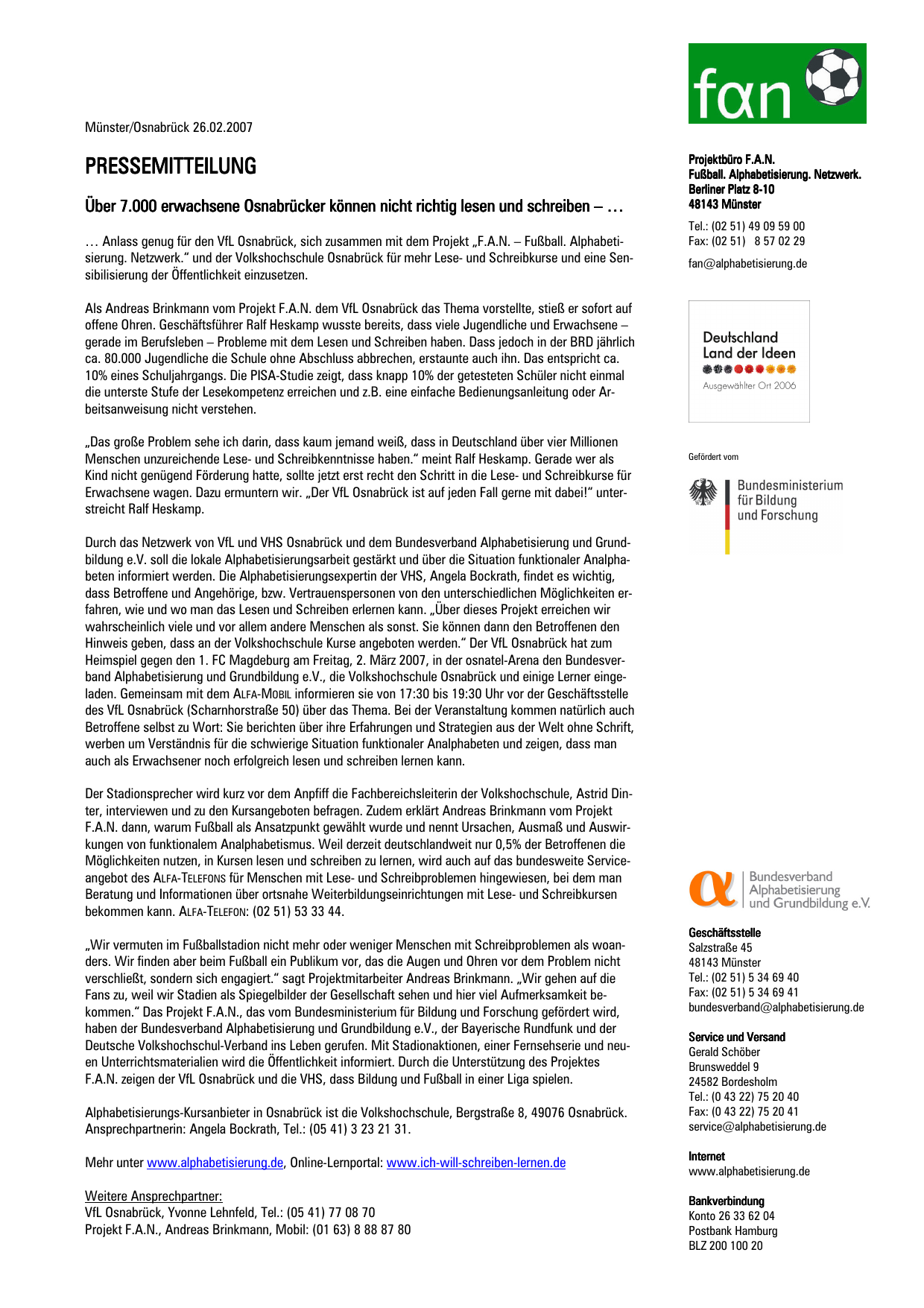 Uber 7 000 Erwachsene Osnabrucker Konnen Nicht Richtig Lesen Und Manualzz