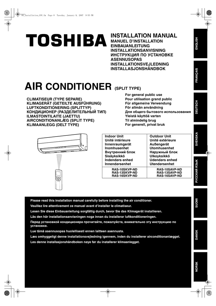 Air Conditioner Split Type Manualzz Com