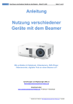 Beamer Anleitung | Anschluss von Ger&auml;ten an den Beamer