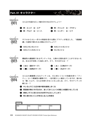 Part 01 キャラクター Manualzz