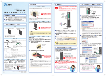 Pr 400ne 最 初 に お 読 み く だ さ い Manualzz