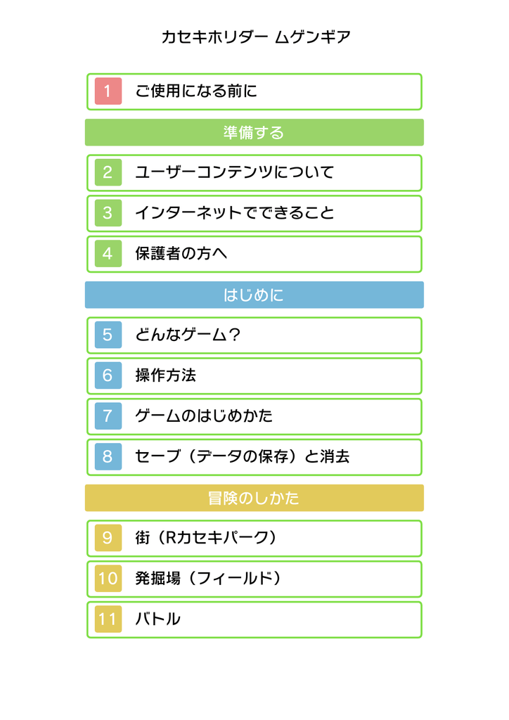 カセキホリダー ムゲンギア Manualzz