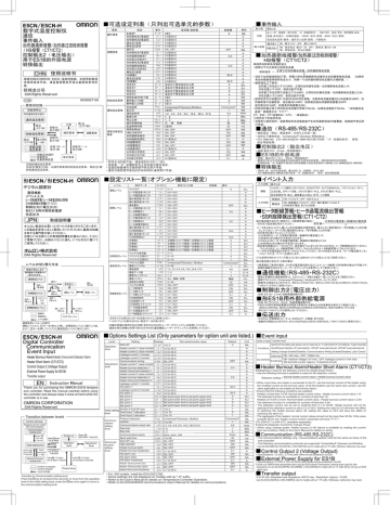 ヒータ断線警報 ヒータ過電流検出警報 Ssr故障検出警報 Ct1 Ct2 Manualzz